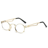 Occhiali da sole ovali con lenti colorate unisex - Occhiali da sole unisex ATREND