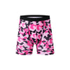 Calzoncillos bóxer elásticos informales de camuflaje para hombre
