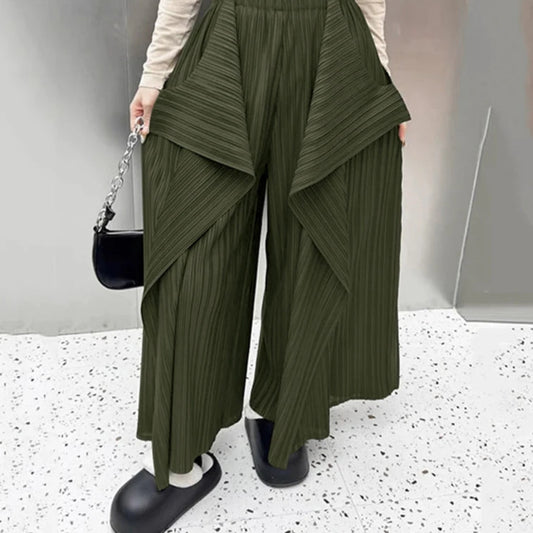 Pantaloni casual in lino geometrici da uomo - Pantaloni uomo ATREND