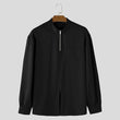 Camicia casual con scollo a v e cerniera da uomo - Camicia uomo ATREND