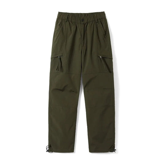 Pantalones casuales multibolsillos para hombre