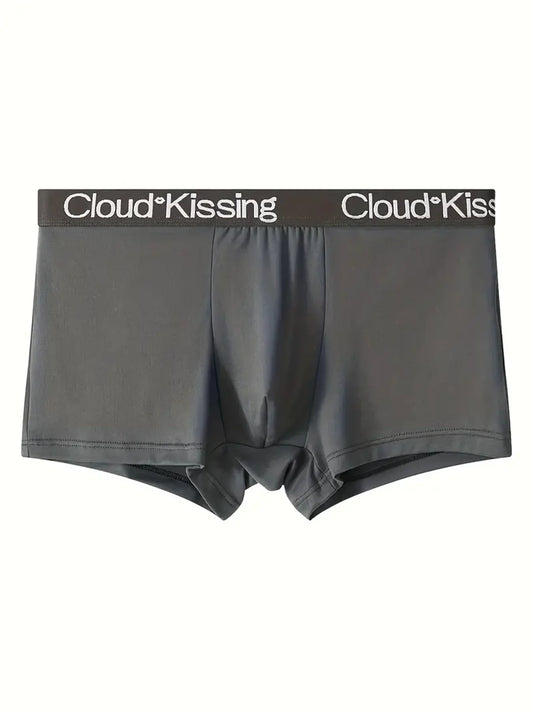 Boxer casual 5 pezzi con bordo elastico e lettere da uomo - Boxer uomo ATREND