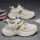 Sneakers casual in pelle PU da uomo