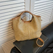 Borsa a mano con bordo a contrasto e cinturino regolabile da donna - Borsa a mano ATREND