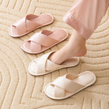 Ciabatte indoor con fascia intrecciata da donna - Ciabatte donna ATREND
