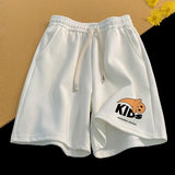 Pantaloncini casual cartoon con fascia elastica e lacci da uomo - Pantaloncini uomo ATREND