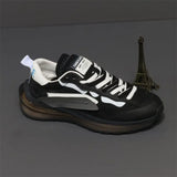 Sneakers casual con suola morbida in pelle microfibra da uomo