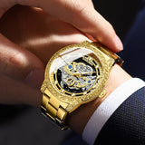 Set idea regalo con orologio e 3 braccialetti da uomo