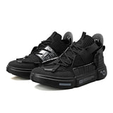 Sneakers casual in pelle sintetica con lacci unisex