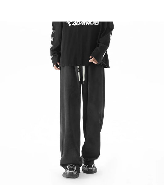Pantaloni casual con fascia elastica da uomo - Pantaloni uomo ATREND