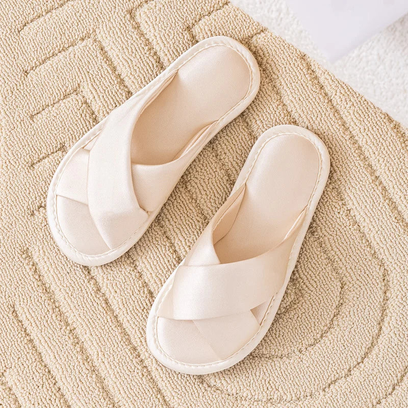 Ciabatte indoor con fascia intrecciata da donna - Ciabatte donna ATREND