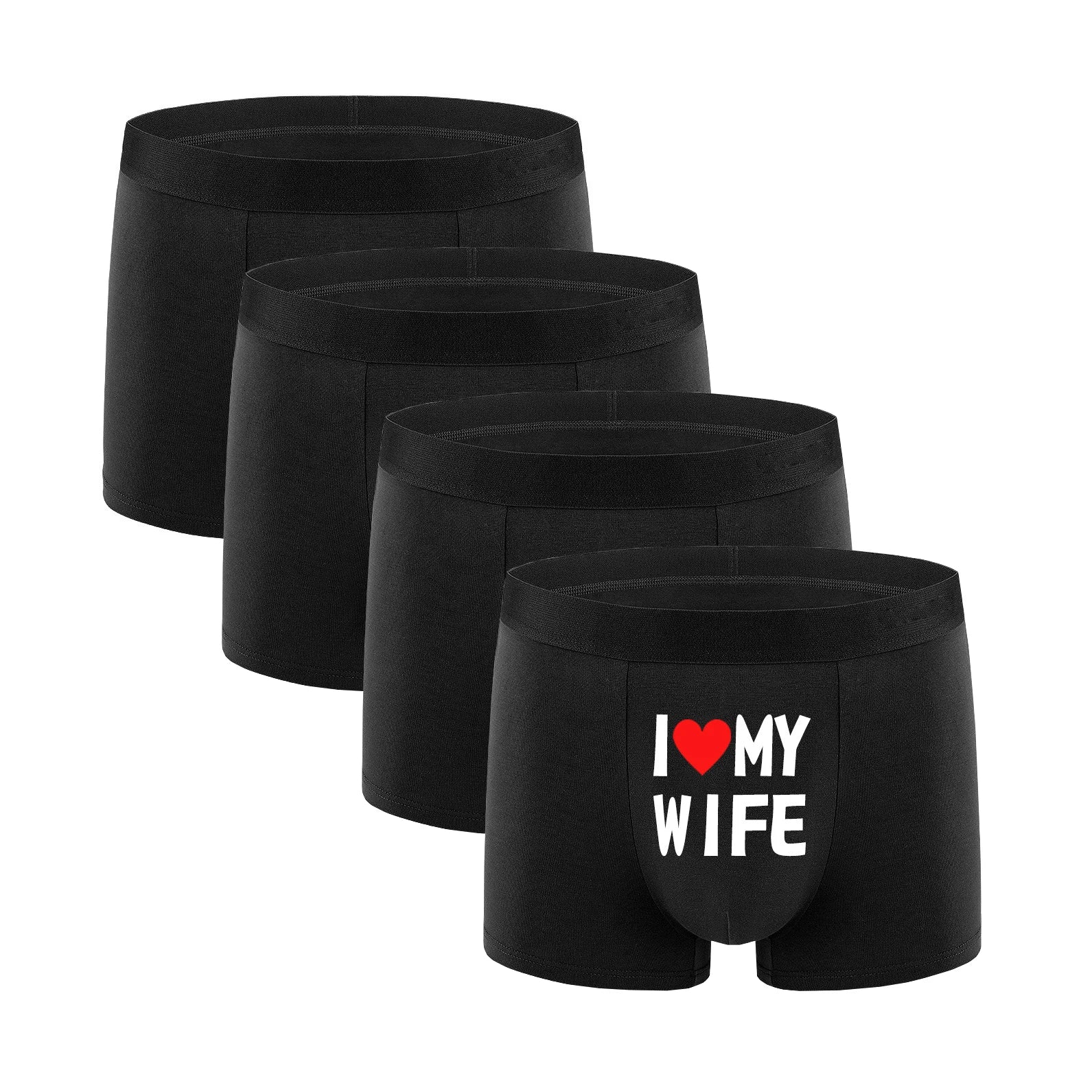 Boxer casual 4 pezzi personabilizzabili da uomo - Boxer uomo ATREND