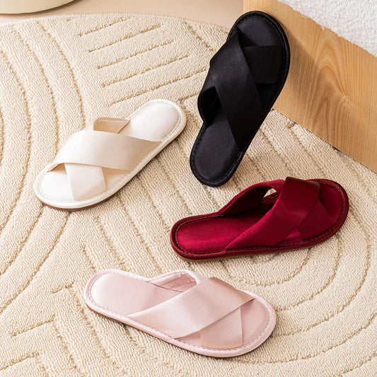 Ciabatte indoor con fascia intrecciata da donna - Ciabatte donna ATREND