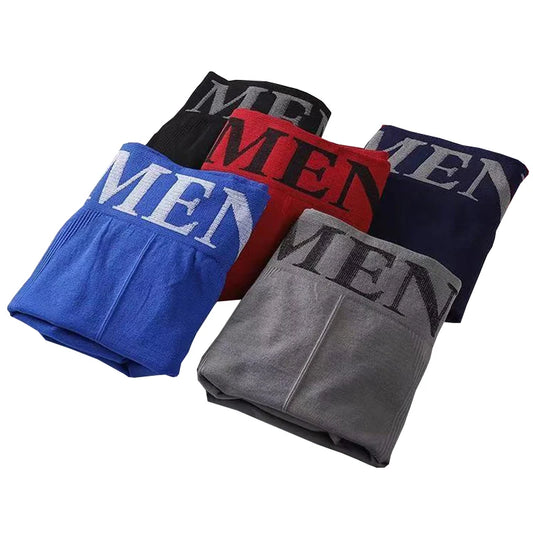 Boxer casual 5 pezzi traspiranti con fascia elastica da uomo - Boxer uomo ATREND