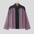 Camicia patchwork da uomo - Camicia uomo ATREND