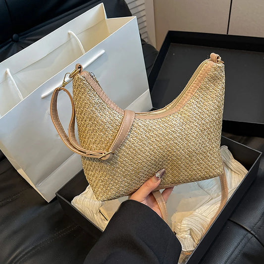 Borsa a spalla casual con tracolla regolabile da donna - Borse a spalla ATREND