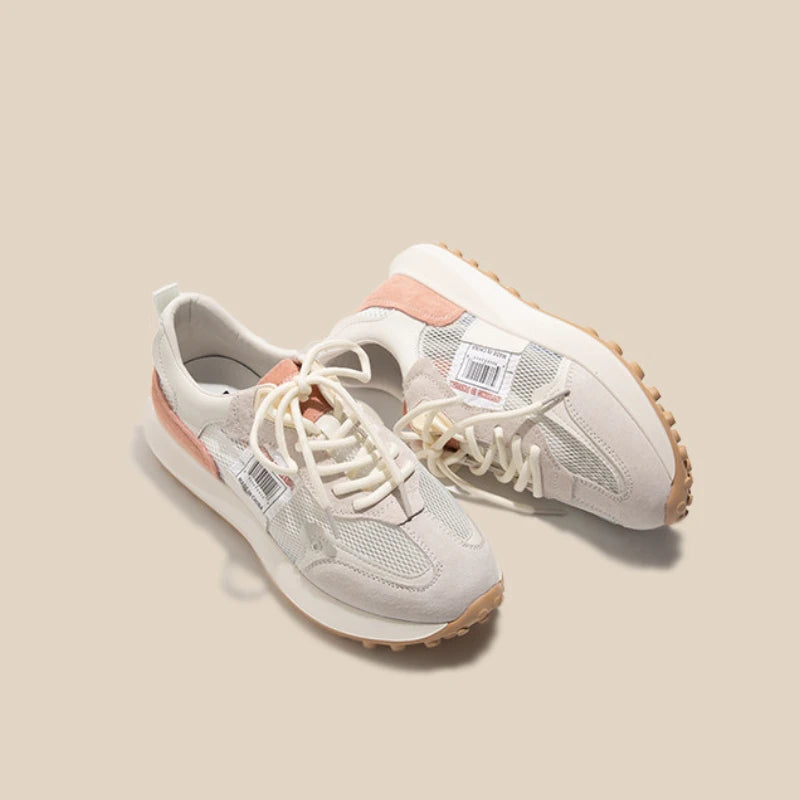 Sneakers casual bicolor con lacci da donna - Sneakers donna ATREND