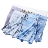 Boxer casual 5 pezzi elasticizzati con stampa grafica da uomo - Boxer uomo ATREND