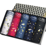 Boxer casual 5 pezzi in cotone traspirante da uomo - Boxer uomo ATREND