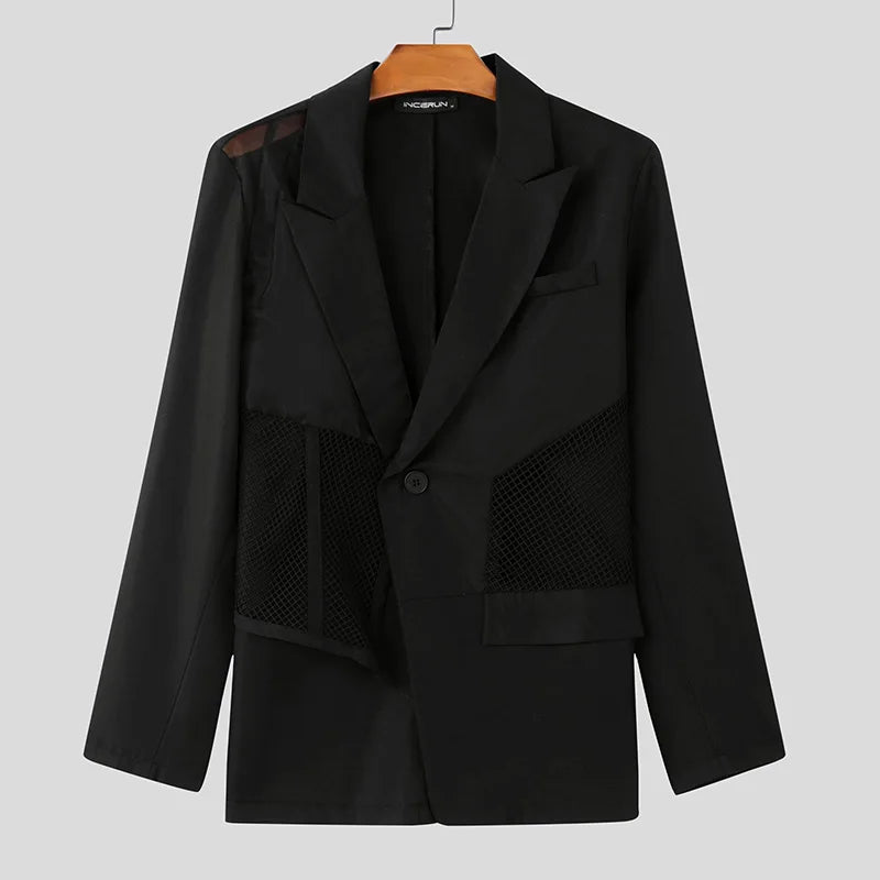 Giacca casual patchwork da uomo - Giacca uomo ATREND