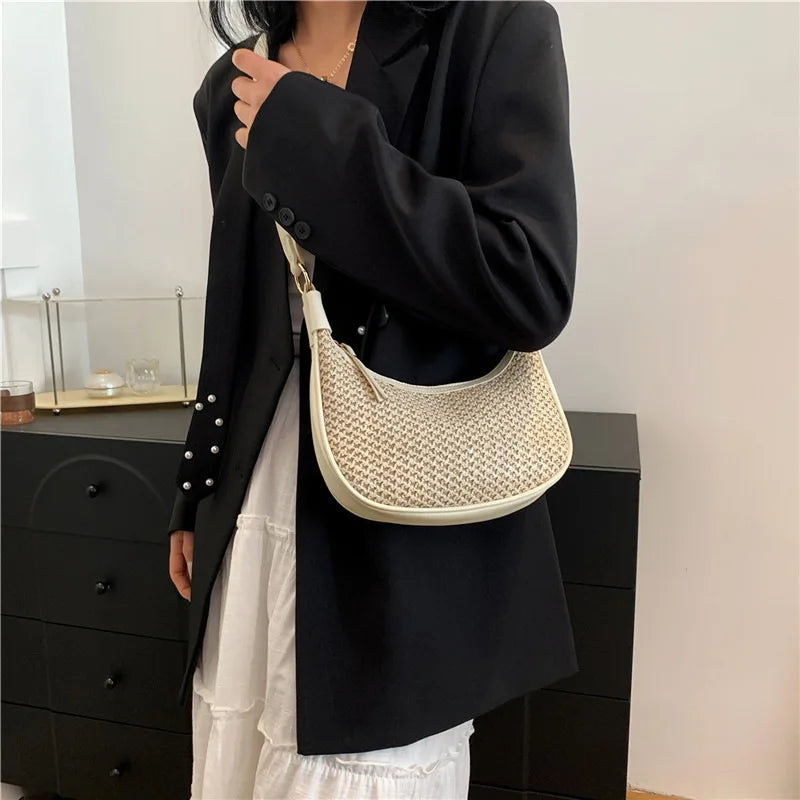Borsa a spalla casual con tracolla  da donna