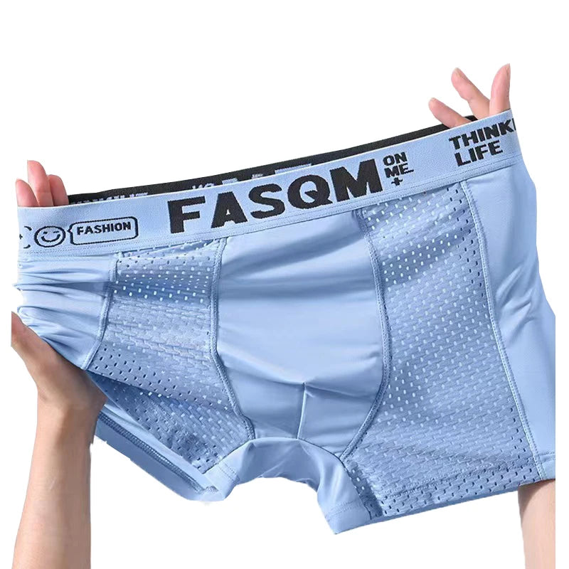 Boxer casual 6 pezzi con fascia elastica con lettere da uomo - Boxer uomo ATREND