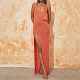 Copri costume con spacco laterale da donna - copri costume ATREND