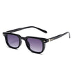 Occhiali da sole casual bicolor con lenti chiare o scure unisex - Occhiali da sole unisex ATREND