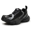 Sneakers casual in pelle sintetica mesh traspirante con lacci unisex