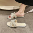 Ciabatte oudoor con fascia in perle da donna - Ciabatte donna ATREND