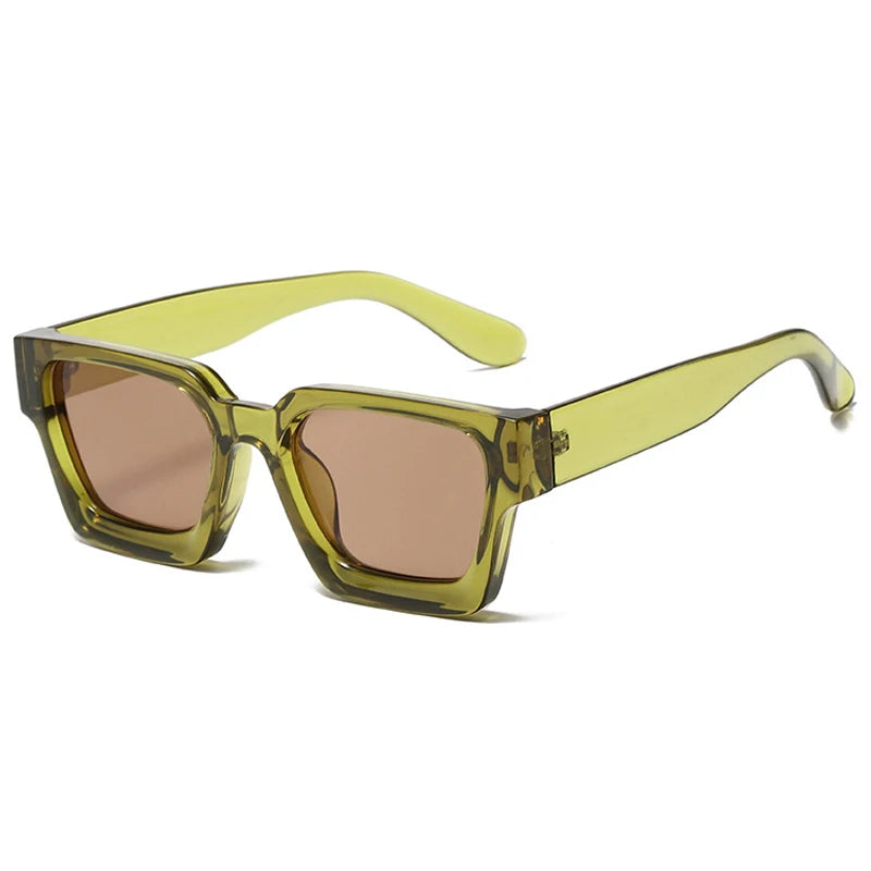Occhiali da sole retrò con lenti chiare unisex - Occhiali da sole unisex ATREND