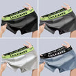 Boxer casual 4 pezzi antibatterica con fascia elastica da uomo - Boxer uomo ATREND