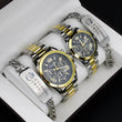 Set idea regalo 2 orologi e 2 braccialetti da uomo - Idea regalo uomo ATREND