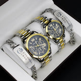 Set idea regalo 2 orologi e 2 braccialetti da uomo - Idea regalo uomo ATREND