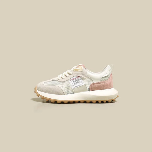 Sneakers casual bicolor con lacci da donna - Sneakers donna ATREND