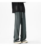 Pantaloni casual con bordo a contrasto da uomo - Pantaloni uomo ATREND
