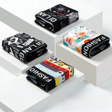 Boxer casual con stampa grafica in cotone da uomo - Boxer uomo ATREND