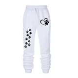 Pantaloni sportivi casual con fascia elastica e stampa animale da donna - Pantaloni sportivi donna ATREND