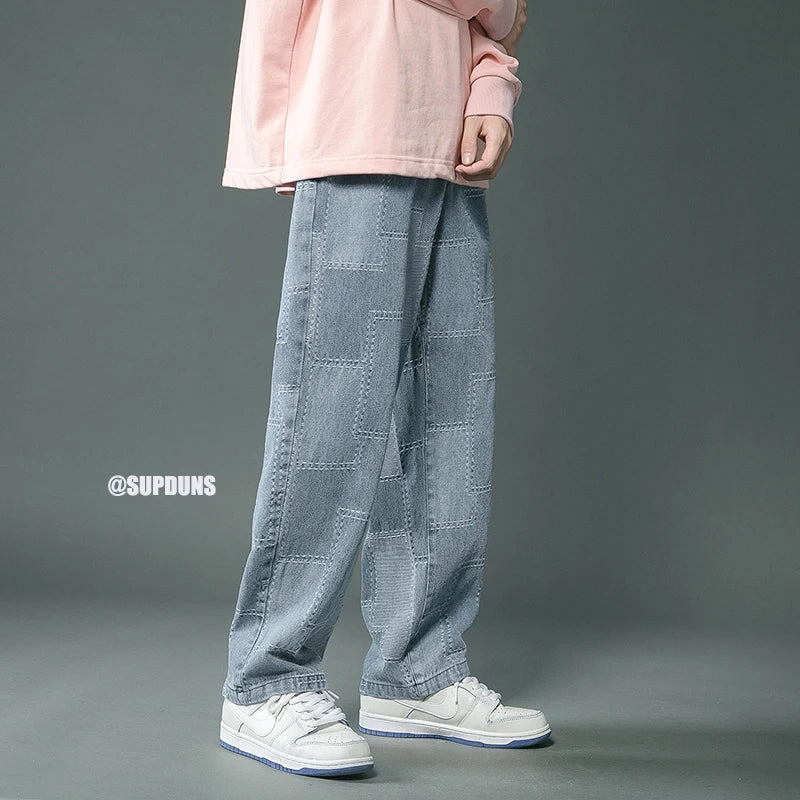 Jeans casual streetwear da uomo - Jeans uomo ATREND