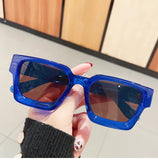 Occhiali da sole retrò con lenti chiare unisex - Occhiali da sole unisex ATREND