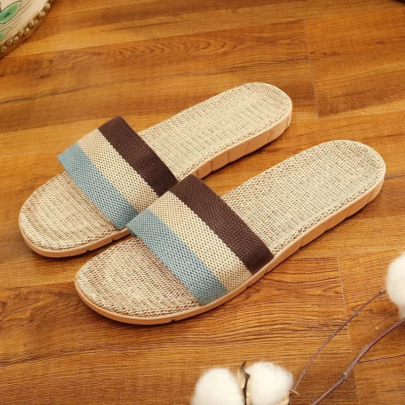 Ciabatte con fascia multicolor da donna - Ciabatte donna ATREND