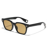 Occhiali da sole casual bicolor con lenti chiare o scure da uomo - Occhiali da sole uomo ATREND