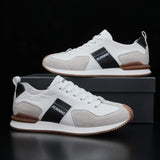 Sneakers casual patchwork in pelle PU e velluto unisex