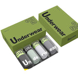 Boxer casual 4 pezzi antibatterica con fascia elastica da uomo - Boxer uomo ATREND