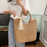 Borsa a mano casual in cotone da donna - Borsa a mano ATREND