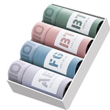 Boxer casual 4 pezzi multicolor in cotone da uomo - Boxer uomo ATREND