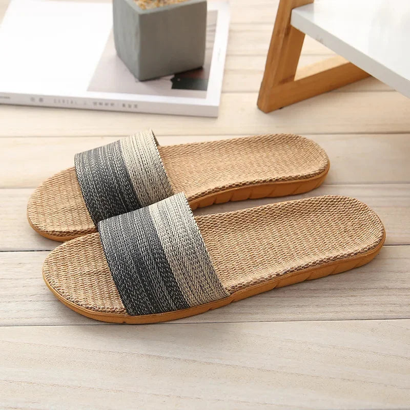 Ciabatte casual con fascia bicolore da donna - Ciabatte donna ATREND