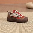 Sneakers casual retrò patchwork con lacci da donna - Sneakers donna ATREND