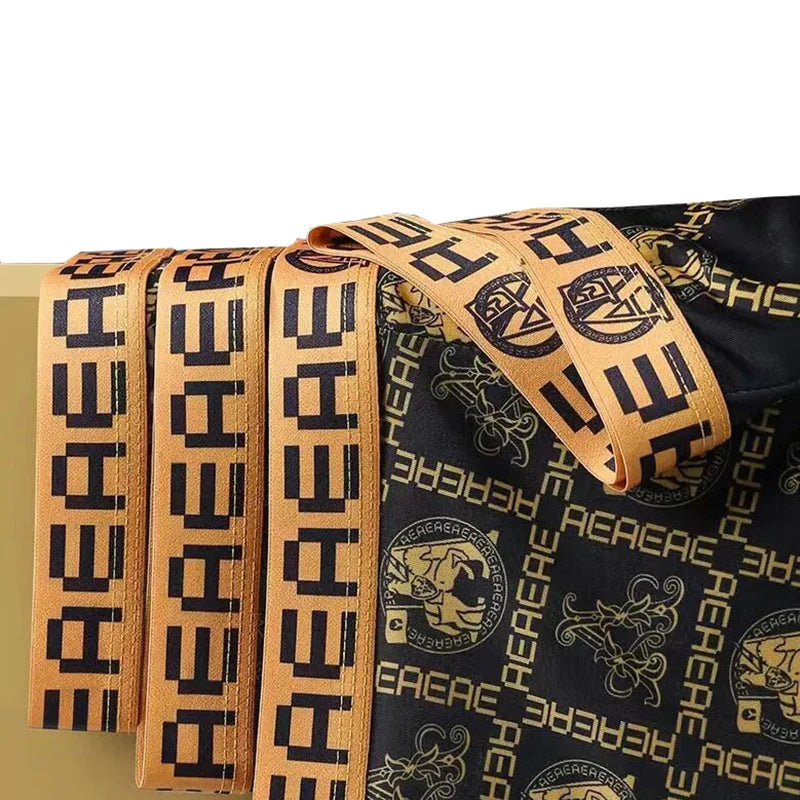 Boxer casual 4 pezzi con stampa grafica da uomo - Boxer uomo ATREND