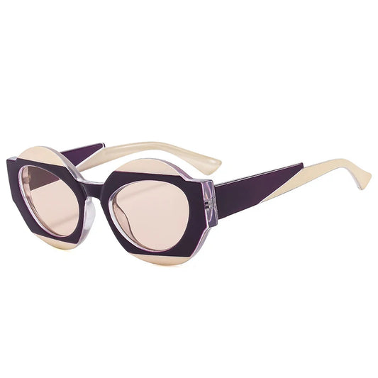 Occhiali da sole con doppia montatura bicolor da donna - Occhiali da sole donna ATREND